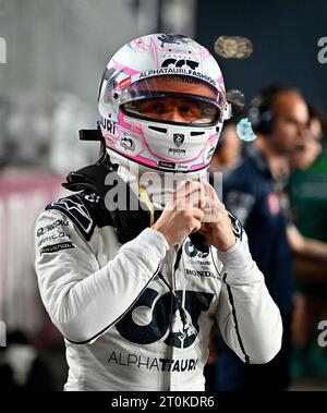 Doha, Katar. 07 octobre 2023. 7 octobre 2023, Losail International circuit, Doha, Formule 1 Qatar Airways Qatar Grand Prix 2023, dans la photo Liam Lawson (NZL), Scuderia AlphaTauri crédit : dpa/Alamy Live News Banque D'Images