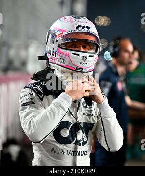 Doha, Katar. 07 octobre 2023. 7 octobre 2023, Losail International circuit, Doha, Formule 1 Qatar Airways Qatar Grand Prix 2023, dans la photo Liam Lawson (NZL), Scuderia AlphaTauri crédit : dpa/Alamy Live News Banque D'Images