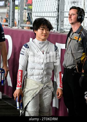 Doha, Katar. 07 octobre 2023. 7 octobre 2023, Losail International circuit, Doha, Formule 1 Qatar Airways Qatar Grand Prix 2023, dans l'image Yuki Tsunoda (JPN), Scuderia AlphaTauri crédit : dpa/Alamy Live News Banque D'Images