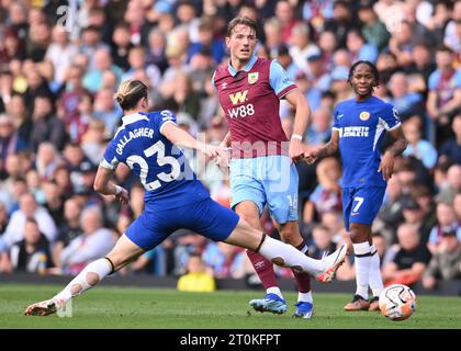 Burnley, Royaume-Uni. 7 octobre 2023. Lors du match de Premier League à Turf Moor, Burnley. Le crédit photo devrait être : Gary Oakley/Sportimage crédit : Sportimage Ltd/Alamy Live News Banque D'Images