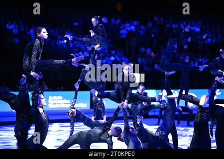 Anvers, Belgique. 7 octobre 2023. Vue générale, 7 octobre 2023 - gymnastique artistique : Championnats du monde de gymnastique artistique 2023, Sportpaleis Antwerpen à Anvers, Belgique. Crédit : MATSUO.K/AFLO SPORT/Alamy Live News Banque D'Images