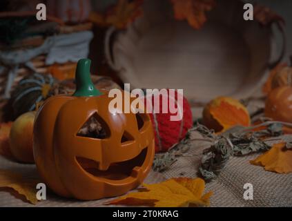 Birmingham, Royaume-Uni. 3 octobre 2023. Au cours de la saison automne, photo de se préparer pour les préparatifs d'Halloween. Banque D'Images