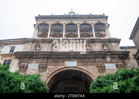 Porta Nuova à Palerme - Italie Banque D'Images