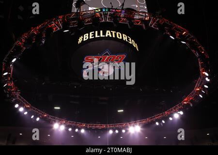 San Diego, États-Unis. San Diego, Californie. 7 octobre 2023. Photos générales prises à l'intérieur de l'événement Bellator 300 au Pechanga Arena le 7 octobre 2023 à San Diego, CA. Christopher Trim/CSM/Alamy Live News crédit : CAL Sport Media/Alamy Live News Banque D'Images