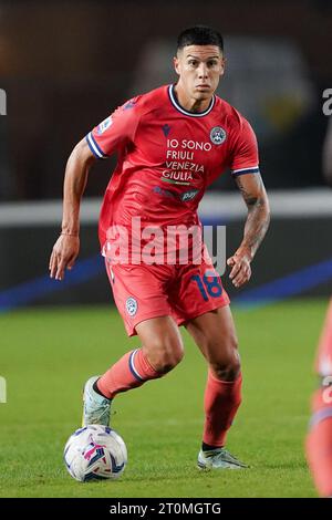 Nehuen Perez de l'Udinese Calcio lors du match Serie A Tim entre Empoli FC et Udinese Calcio au Stadio Carlo Castellani le 6 octobre 2023 à Empoli, Italie. Banque D'Images