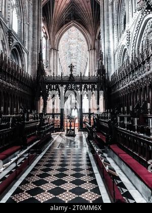 À l'intérieur de la cathédrale d'Ely, Cambridgeshire Banque D'Images