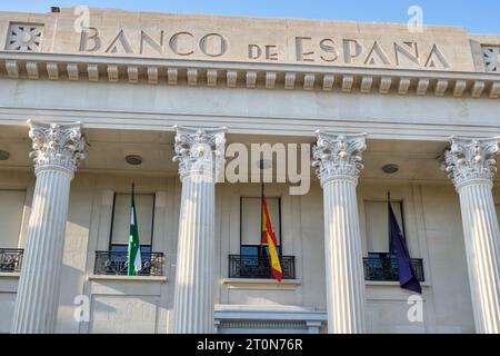 Banque d'Espagne, bâtiment datant des années 1930 Banque D'Images