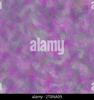 Fond de mur grunge abstrait. Peinture acrylique. Gros coups de pinceau liquides. Couleurs violette, grise et orange. Motif sans couture. Banque D'Images