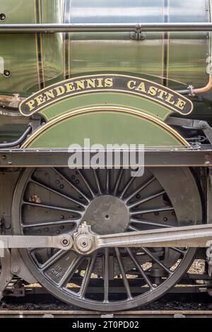 GWR 'Castlet' 4-6-0 No. 4079 'Pendennis Castlet', Highley, Severn Valley Railway, Shropshire, Angleterre, ROYAUME-UNI Banque D'Images