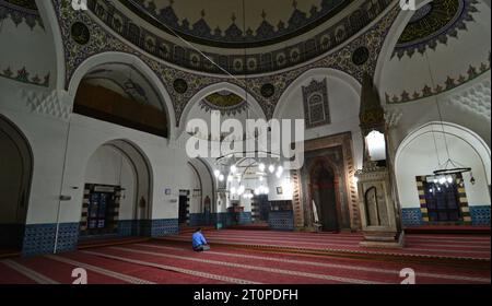 Située à Diyarbakir, en Turquie, la mosquée Behram Pacha a été construite au 16e siècle par Mimar Sinan. Banque D'Images