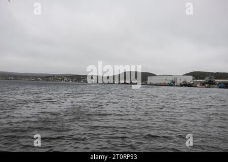 Ville de St. Anthony à Terre-Neuve-et-Labrador, Canada Banque D'Images
