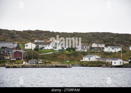 Ville de St. Anthony à Terre-Neuve-et-Labrador, Canada Banque D'Images