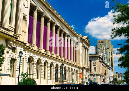Parkway Central Library à Philadelphie - Pennsylvanie, États-Unis Banque D'Images