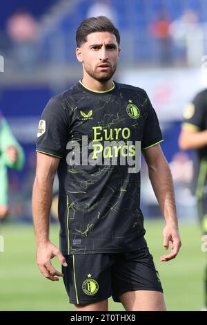 Zwolle, pays-Bas. 08 octobre 2023. Alireza Jahanbakhsh de Feyenoord lors du match néerlandais d'Eredivisie entre PEC Zwolle et Feyenoord le 8 octobre 2023 à Zwolle, pays-Bas crédit : Orange pics BV/Alamy Live News Banque D'Images