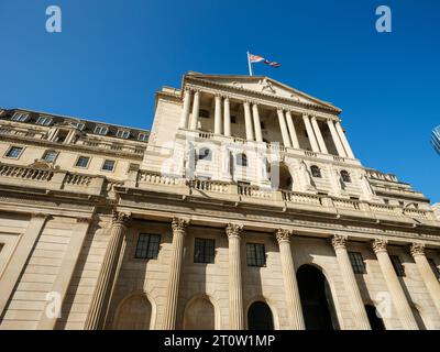 La Banque d'Angleterre, Londres, UK Banque D'Images