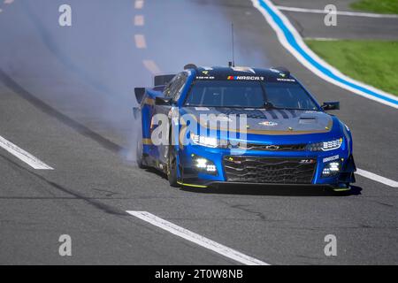 8 octobre 2023, Concord, NC, États-Unis : Charlotte Motor Speedway accueille la NASCAR Cup Series pour la Bank of Amercia ROVAL 400 à Concord NC. (Image de crédit : © Walter G Arce SR Grindstone Medi/ASP) USAGE ÉDITORIAL SEULEMENT! Non destiné à UN USAGE commercial ! Banque D'Images