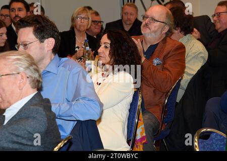 Der Landesparteitag der FDP, fotografiert am Samstag 07.10.2023 à Püttlingen. *** La conférence du FDP, photographiée samedi 07 10 2023 à Püttlingen BUB crédit : Imago/Alamy Live News Banque D'Images