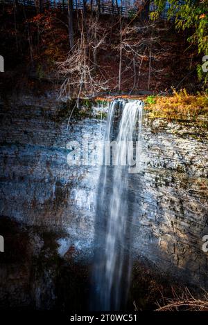 Tews Falls de Hamilton, Ontario, Canada Banque D'Images