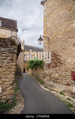 Ville de marché de la Chatre dans le sud-est du département de l'Indre, France Banque D'Images