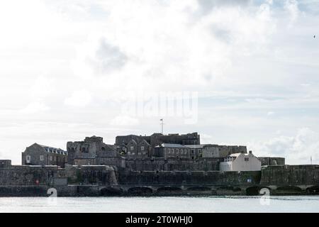 Guernesey, 5 octobre 2023 : St Peter Port Banque D'Images