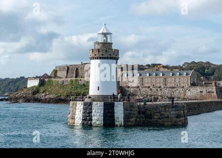 Guernesey, 5 octobre 2023 : St Peter Port Banque D'Images