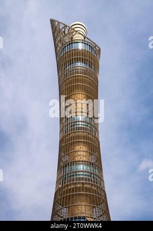 The Torch Tower alias Aspire Tower, Doha, Qatar Banque D'Images