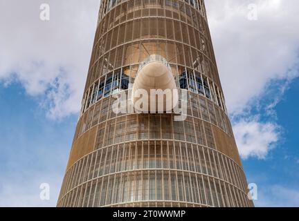 The Torch Tower alias Aspire Tower, Doha, Qatar Banque D'Images