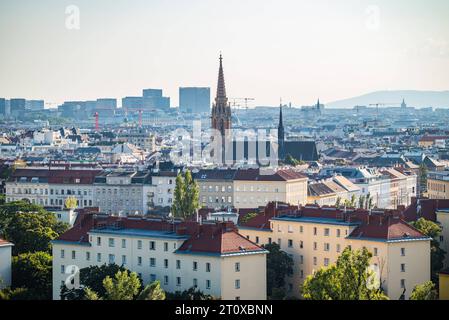 Ausblick vom Wiener Riesenrad *** vue depuis la grande roue géante de Vienne crédit : Imago/Alamy Live News Banque D'Images