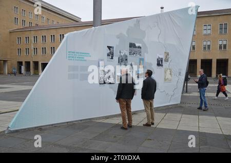 Berlin, Allemagne - 7 octobre 2023 - l'aéroport Tempelhof célèbre son centenaire. (Photo de Markku Rainer Peltonen) Banque D'Images