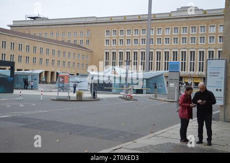 Berlin, Allemagne - 7 octobre 2023 - l'aéroport Tempelhof célèbre son centenaire. (Photo de Markku Rainer Peltonen) Banque D'Images