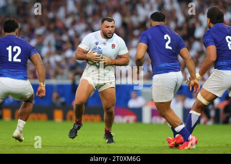 Lille, France. 7 octobre 2023. Ellis Genge d'Angleterre lors du match de la coupe du monde de rugby 2023 au Stade Pierre Mauroy, Lille. Le crédit photo devrait être : Paul Thomas/Sportimage crédit : Sportimage Ltd/Alamy Live News Banque D'Images