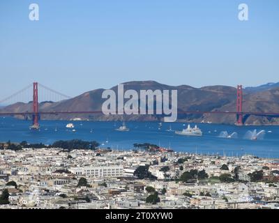 Parade of Ships, Free week San Francisco 2023 Banque D'Images
