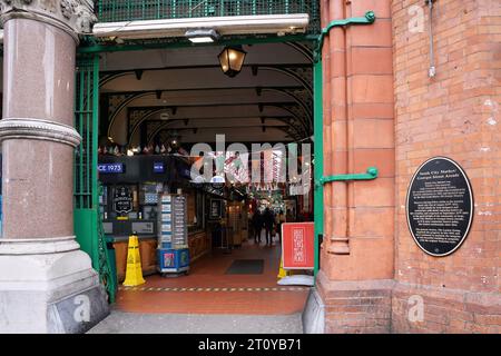 George Street Arcade, un centre commercial gothique victorien à Dublin Banque D'Images