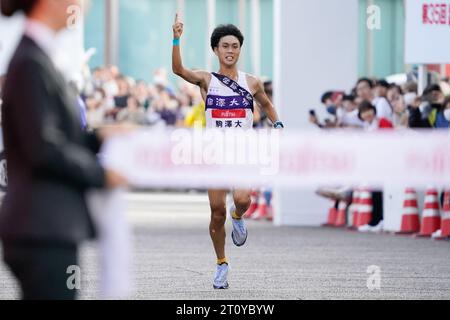 Izumo Japon. 9 octobre 2023. Mebuki Suzuki, 9 OCTOBRE 2023 - Ekiden : 6e étape de la 35e course Izumo Ekiden à Izumo en 2023 la 35e Izumo Ekiden à Izumo au Japon. Crédit : SportsPressJP/AFLO/Alamy Live News Banque D'Images