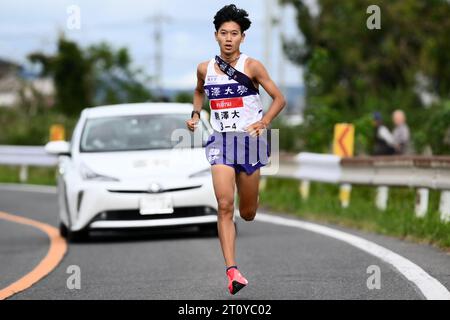 Izumo Japon. 9 octobre 2023. AOI Ito, 9 OCTOBRE 2023 - Ekiden : 4e section de la 35e course Izumo Ekiden à Izumo en 2023 la 35e course Izumo Ekiden à Izumo au Japon. Crédit : SportsPressJP/AFLO/Alamy Live News Banque D'Images