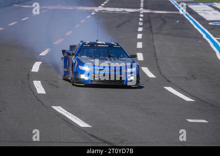 Concord, Caroline du Nord, États-Unis. 8 octobre 2023. Charlotte Motor Speedway accueille la NASCAR Cup Series pour la Bank of Amercia ROVAL 400 à Concord NC. (Image de crédit : © Walter G Arce SR Grindstone Medi/ASP) USAGE ÉDITORIAL SEULEMENT! Non destiné à UN USAGE commercial ! Banque D'Images