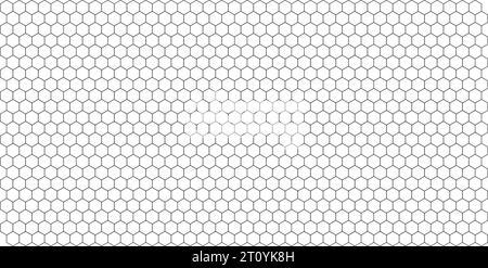 Motif sans couture de grille de cube isométrique. Grille linéaire. texture hexagonale. arrière-plan du maillage. Motif géométrique carré. Illustration vectorielle. Illustration de Vecteur