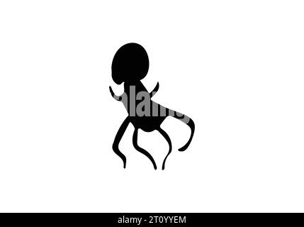 Style minimaliste élégant Assassin Bug icône conception d'illustration Illustration de Vecteur