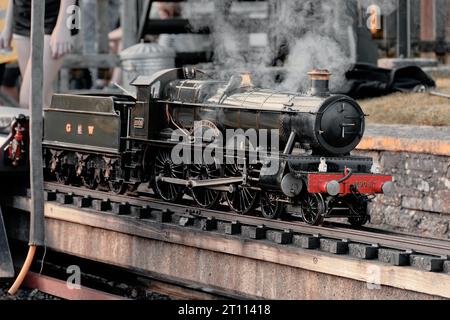 Trains miniatures Ashton court Bristol Banque D'Images