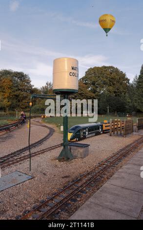 Trains miniatures Ashton court Bristol Banque D'Images