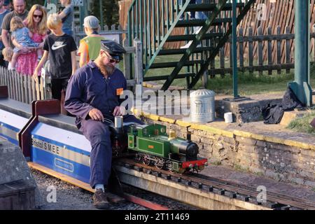 Trains miniatures Ashton court Bristol Banque D'Images