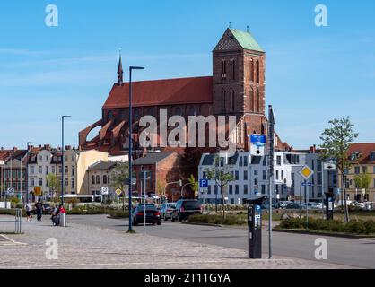église à wismar est de l'allemagne Banque D'Images