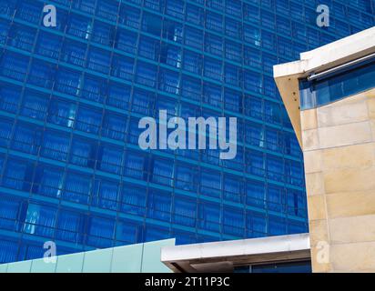 Photographie abstraite de bâtiment, Cape Town. Banque D'Images