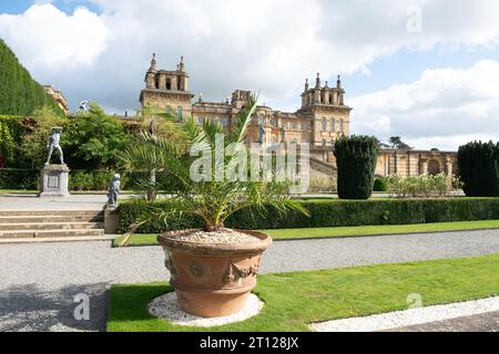 Le Palais de Blenheim, Woodstock, Oxfordshire, Angleterre Banque D'Images