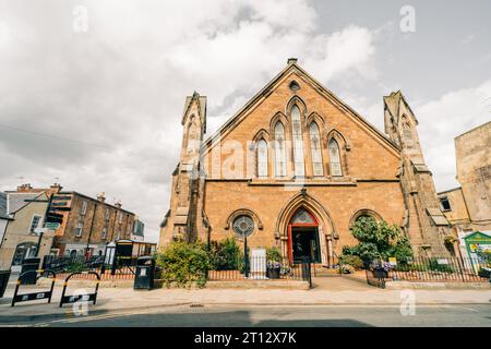 North Berwick, royaume-uni - septembre 1 2023 l'église abbatiale. Photo de haute qualité Banque D'Images