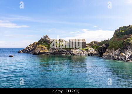 Sept 2023 Polperro Banque D'Images