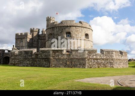 Septembre 2023, Château de Pendennis Falmouth Cornwall Angleterre, Royaume-Uni construit par Henry V111 comme l'un des forts de dispositif Banque D'Images