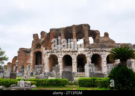 Amphithéâtre de Capua à Santa Maria Capua Vetere - Italie Banque D'Images