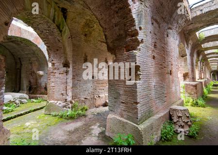 Amphithéâtre de Capua à Santa Maria Capua Vetere - Italie Banque D'Images