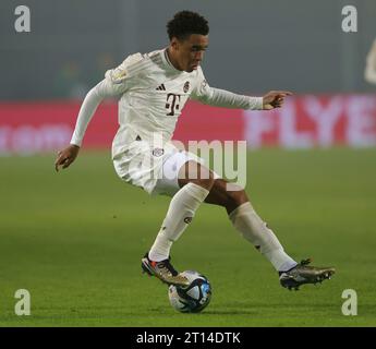 Muenster, Deutschland. 26 septembre 2023. Firo : 09/26/2023 football : football : DFB Cup 1e tour principal SC Preussen Preussen SCP Muenster Munster - FC Bayern Munich Muenchen 0:4 action individuelle Jamal Musiala SCP/dpa/Alamy Live News Banque D'Images